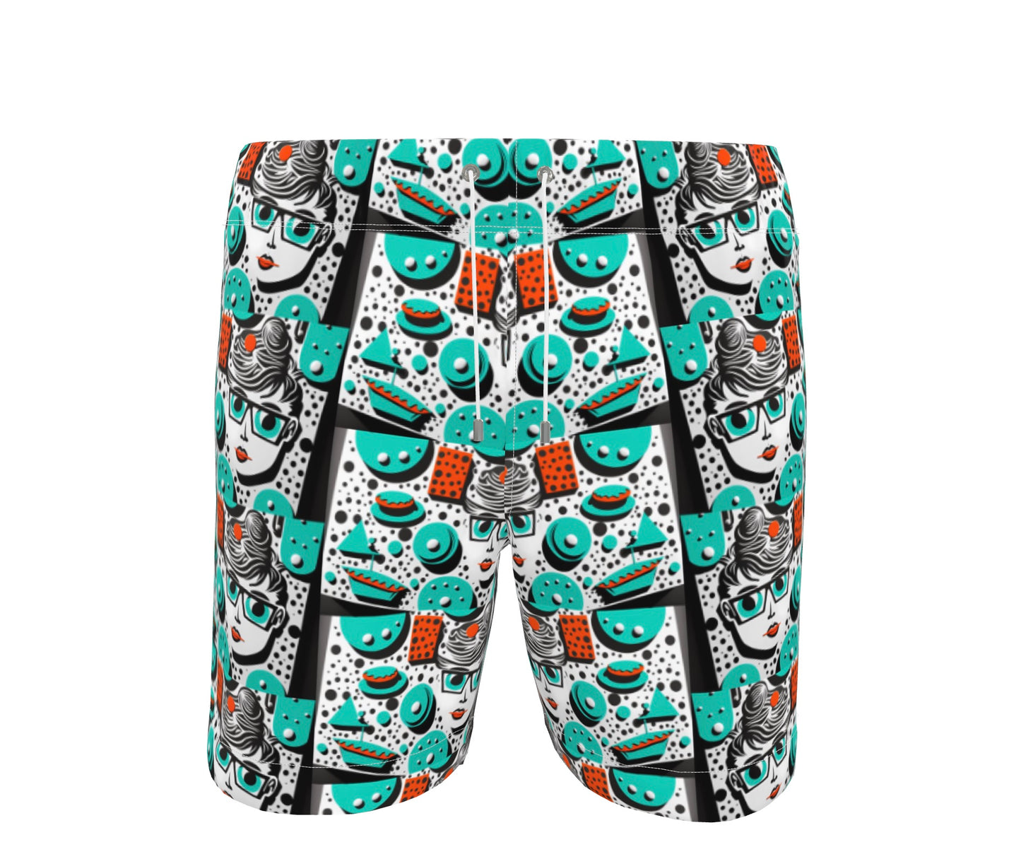 FEWR Active Audrey H Retro Swim Shorts