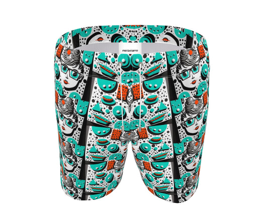 FEWR Active Audrey H Retro Swim Shorts