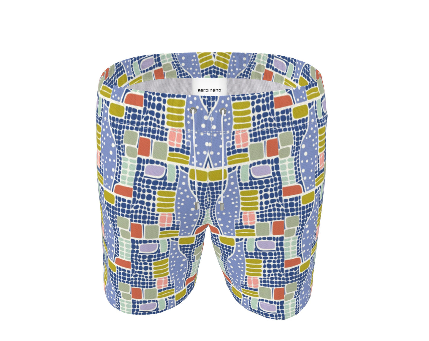 FEWR Active Blue Ocean Swim Shorts