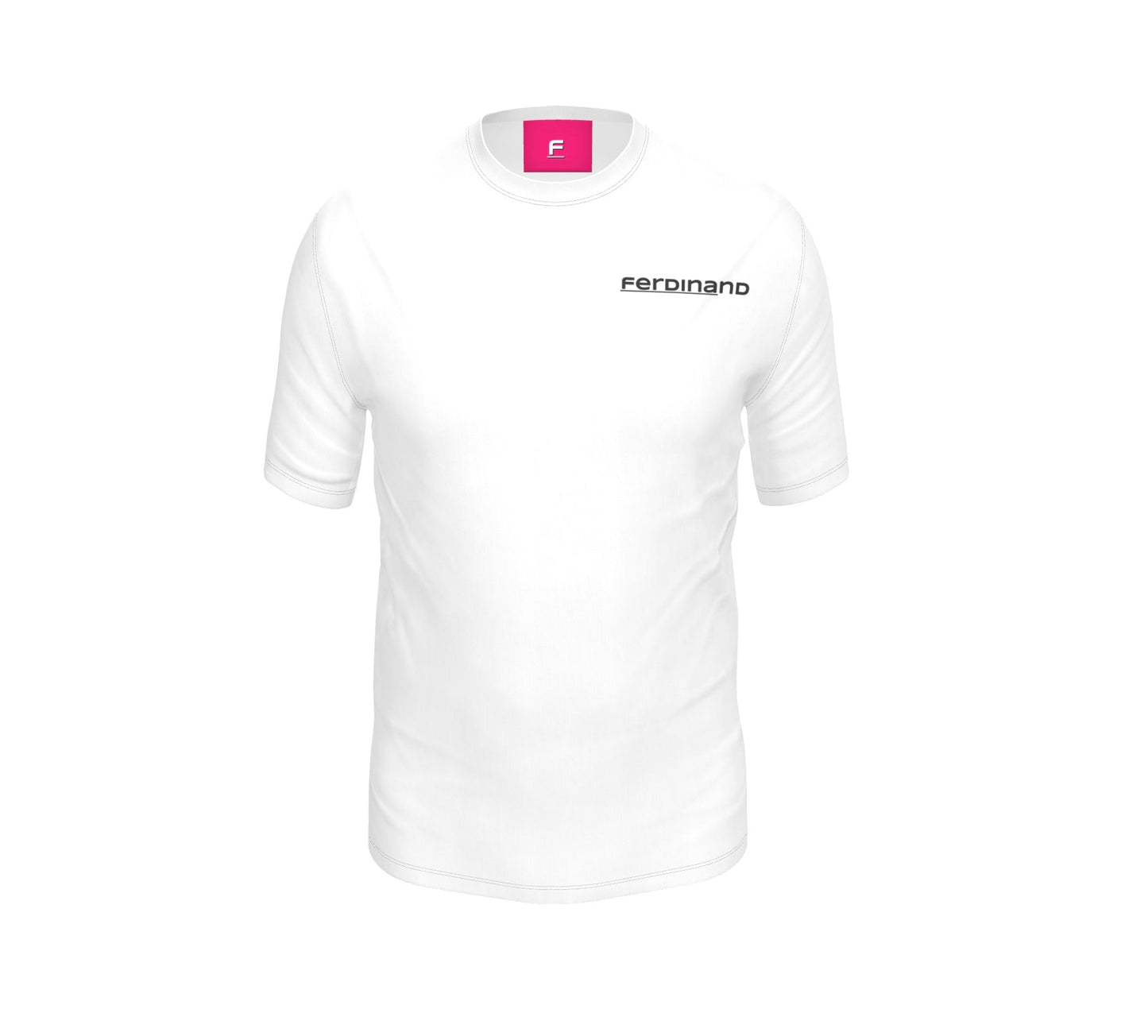 FEWR Mens Active White Tee - Pow