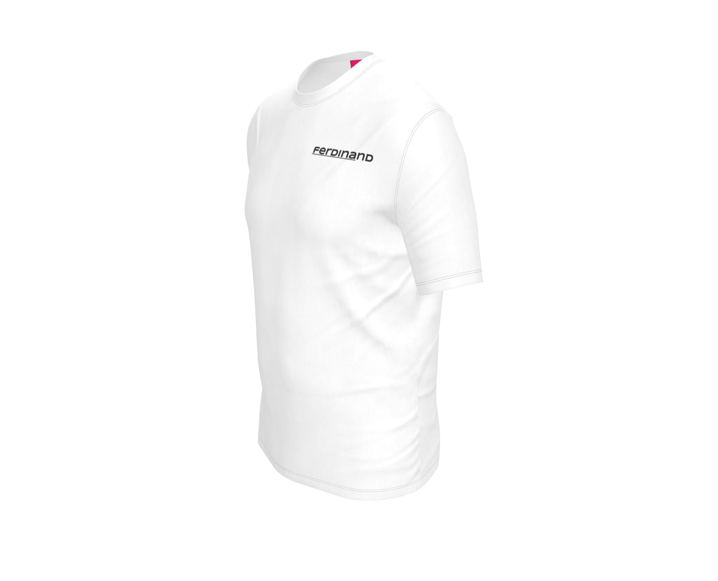 FEWR Mens Active White T-Shirt - Cloud Cover