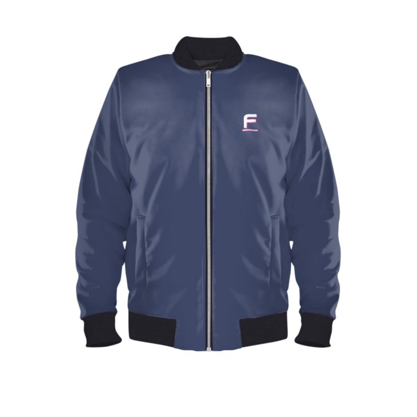 FEWR Men's Bomber Jacket in Bayoux Blue
