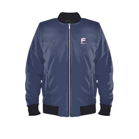 FEWR Men's Bomber Jacket in Bayoux Blue