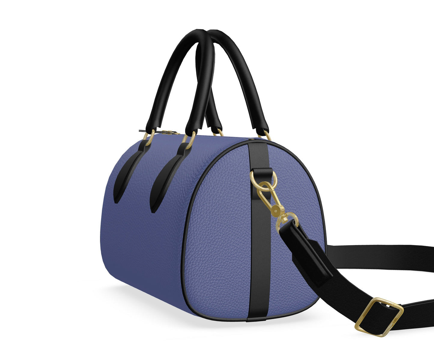 FEWR Twilight Amethyst Mini Duffle Bag Nappa Leather 11" x 7.9" x 6.3"