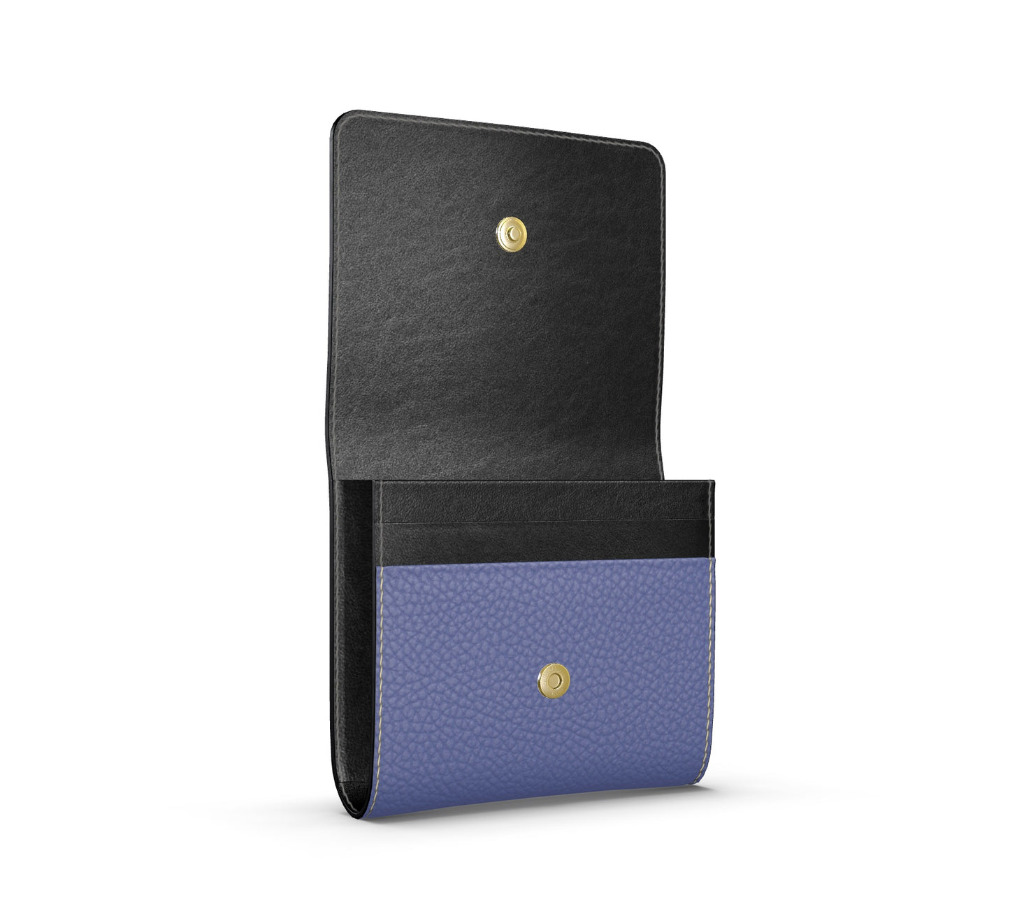FEWR Foldover Wallet, Bubble Nappa Leather - Twilight Amethyst