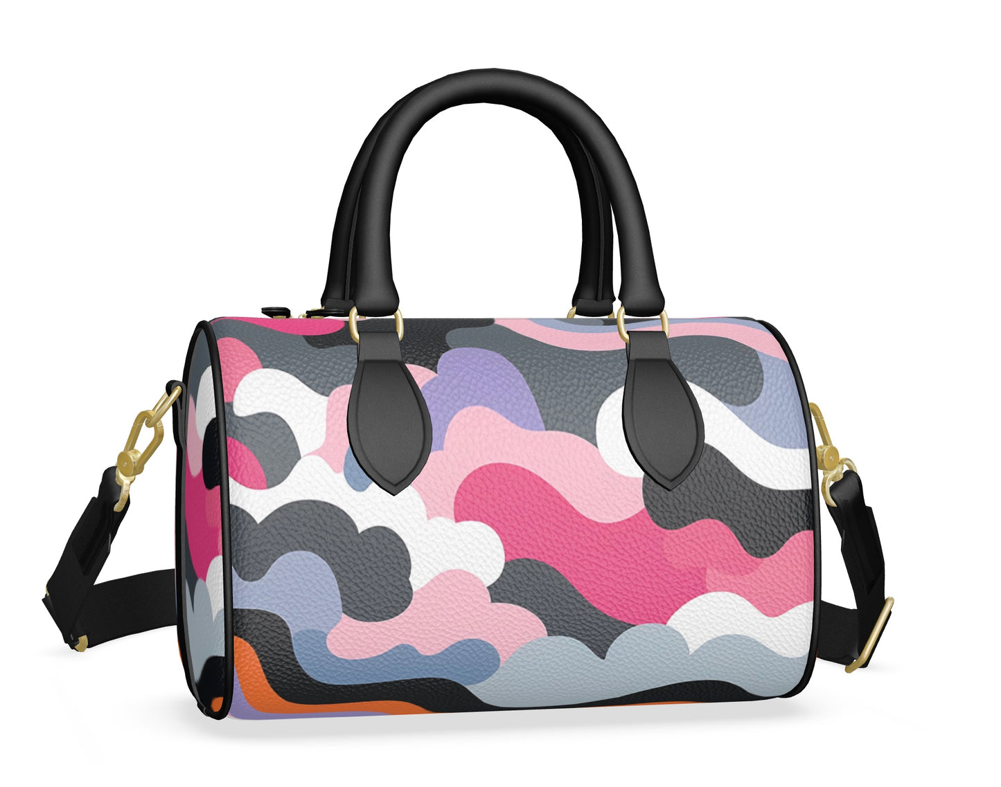 FEWR Cloud Cover Mini Duffle Bag Bubble Nappa Leather 11" x 7.9" x 6.3"