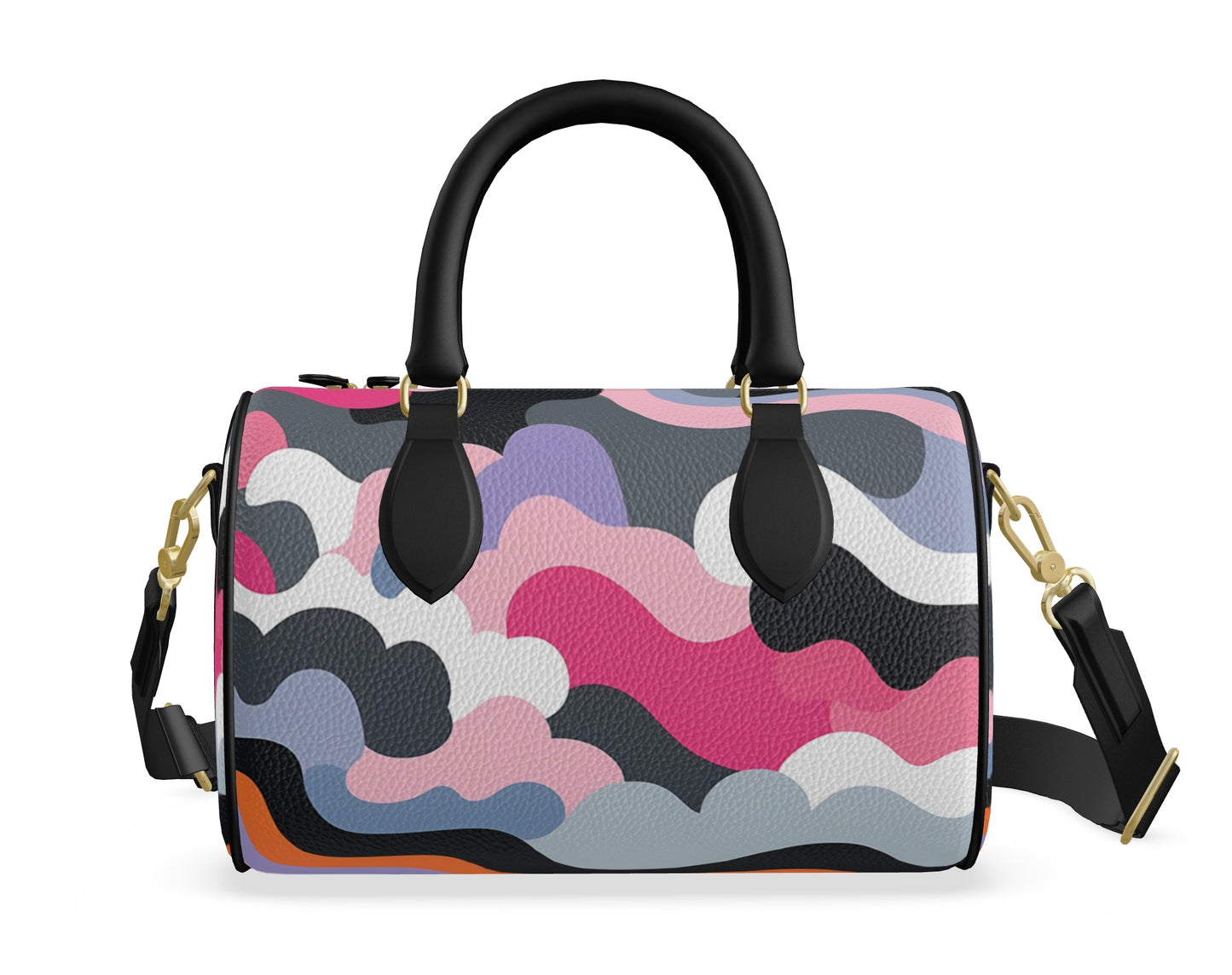 FEWR Cloud Cover Mini Duffle Bag Bubble Nappa Leather 11" x 7.9" x 6.3"
