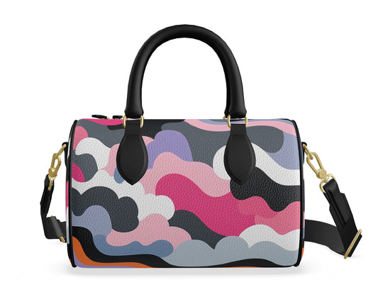 FEWR Cloud Cover Mini Duffle Bag Bubble Nappa Leather 11" x 7.9" x 6.3"