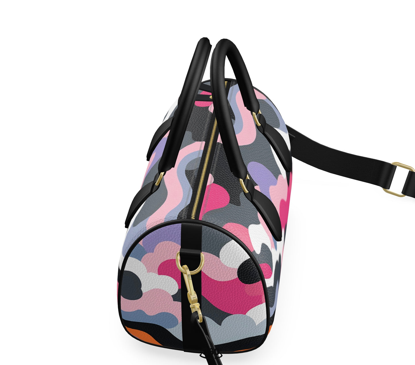 FEWR Cloud Cover Mini Duffle Bag Bubble Nappa Leather 11" x 7.9" x 6.3"