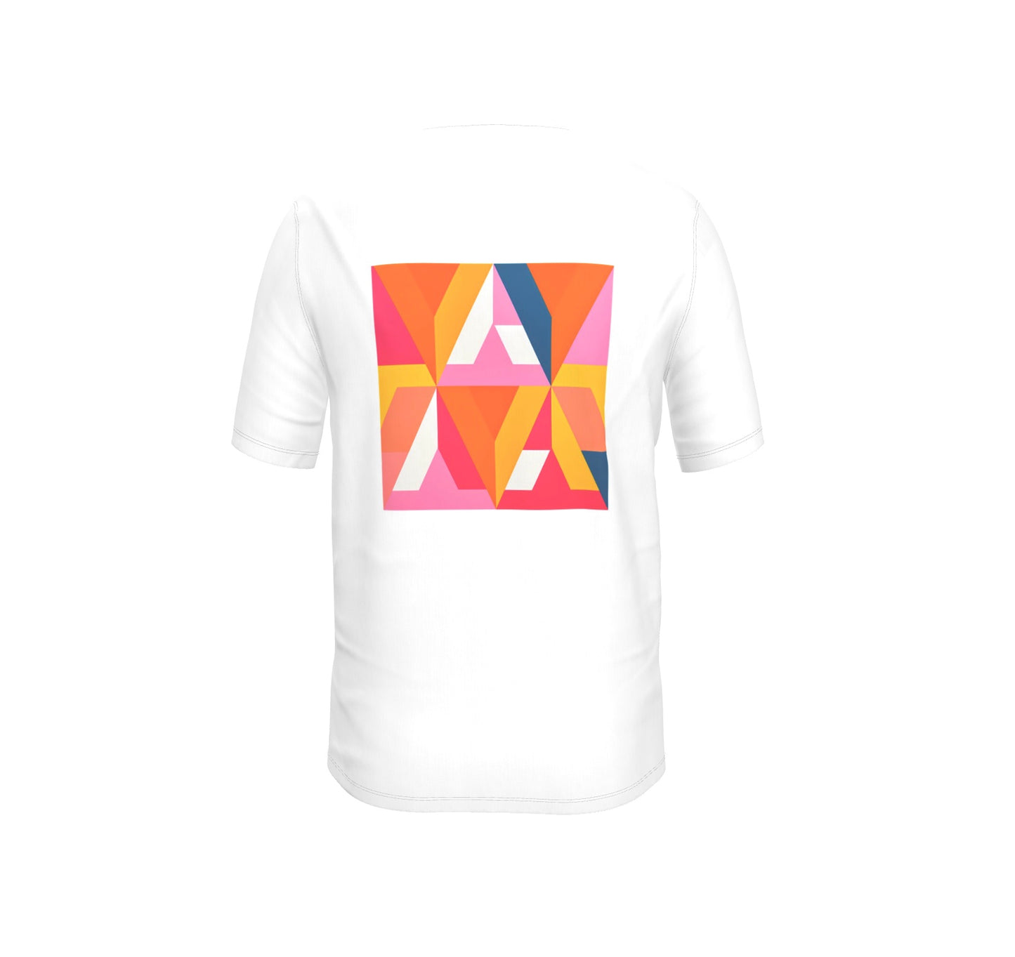 FEWR Mens Active White Tee - Trangulation