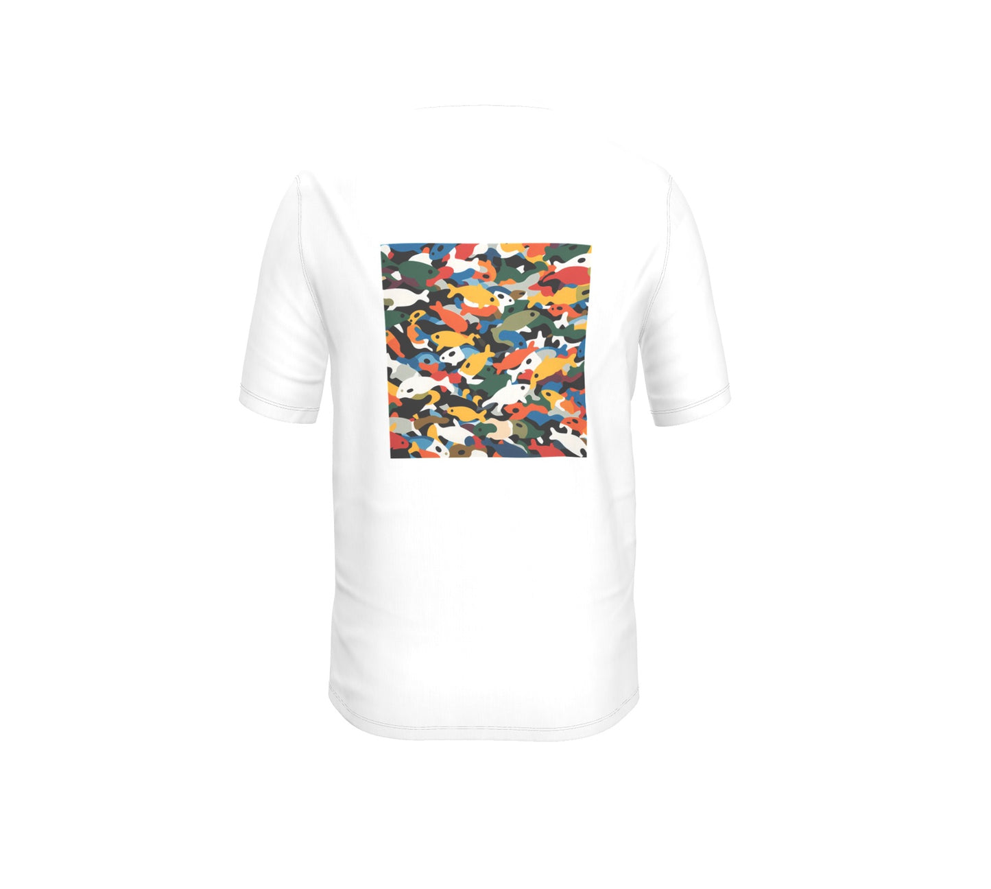 FEWR Mens Active White Tee - Fresh Fish