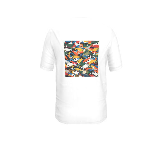 FEWR Mens Active White Tee - Fresh Fish