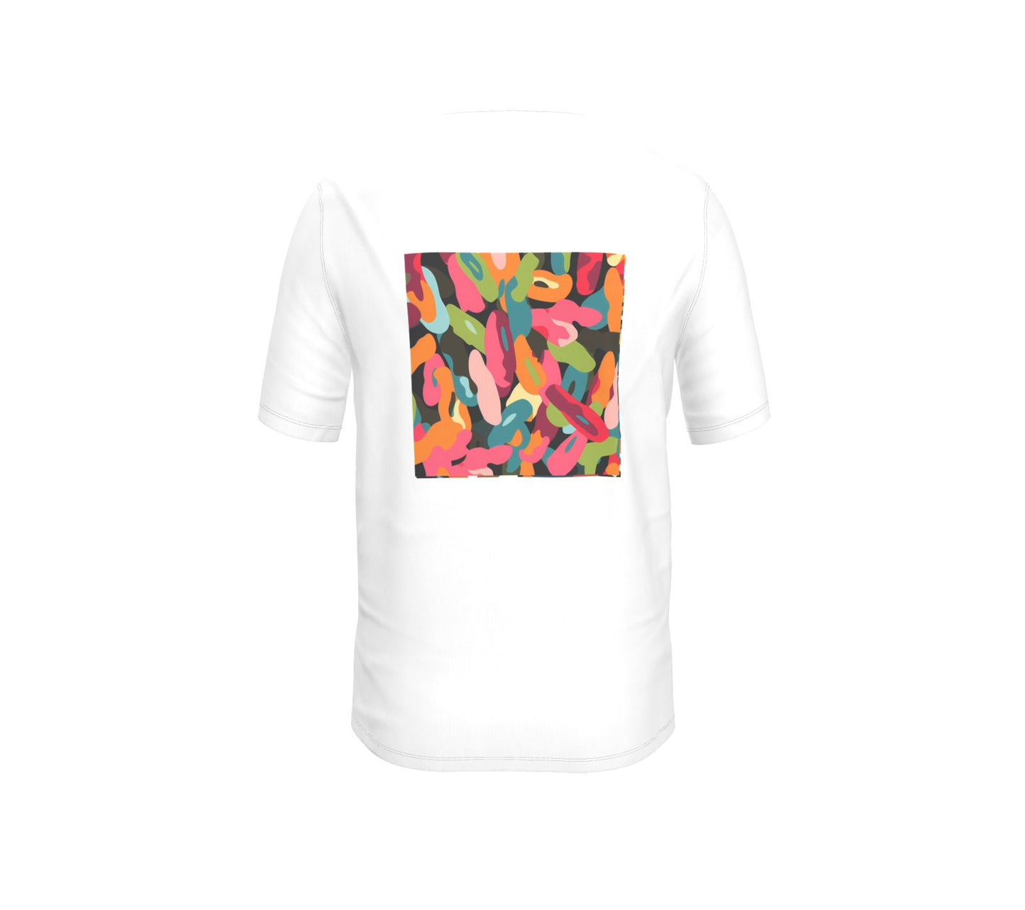 FEWR Mens Active White T-Shirt - Jelly Bean Jungle