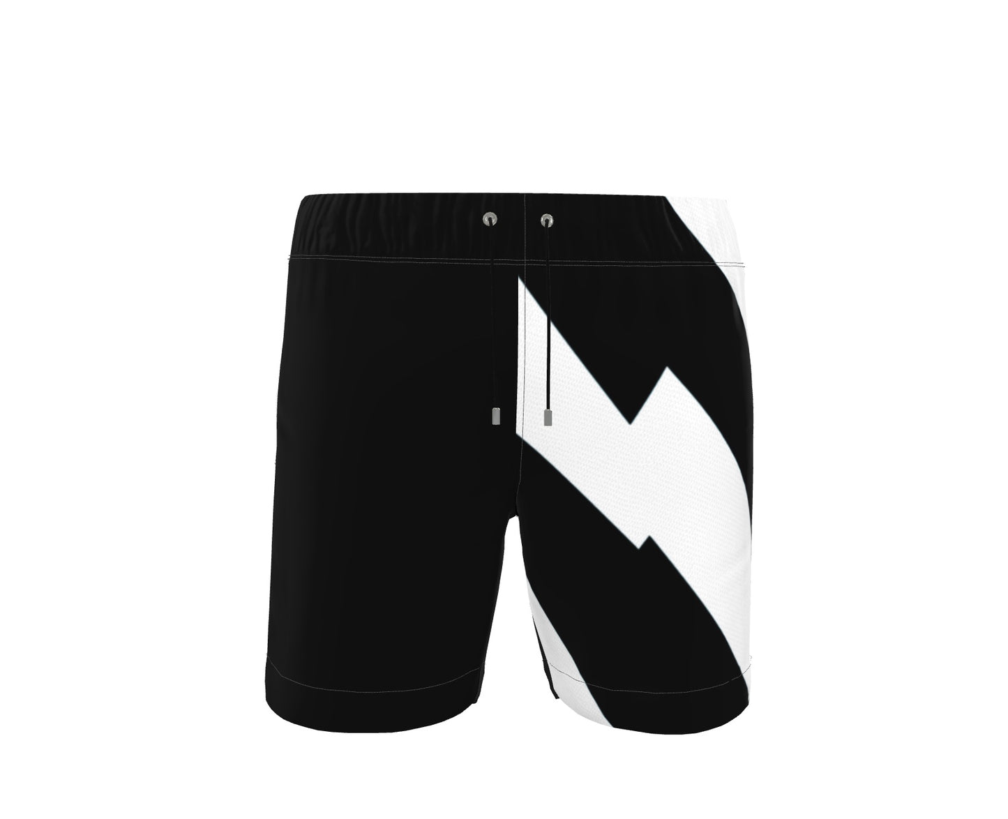 FEWR Active Black Bolt Swim Shorts