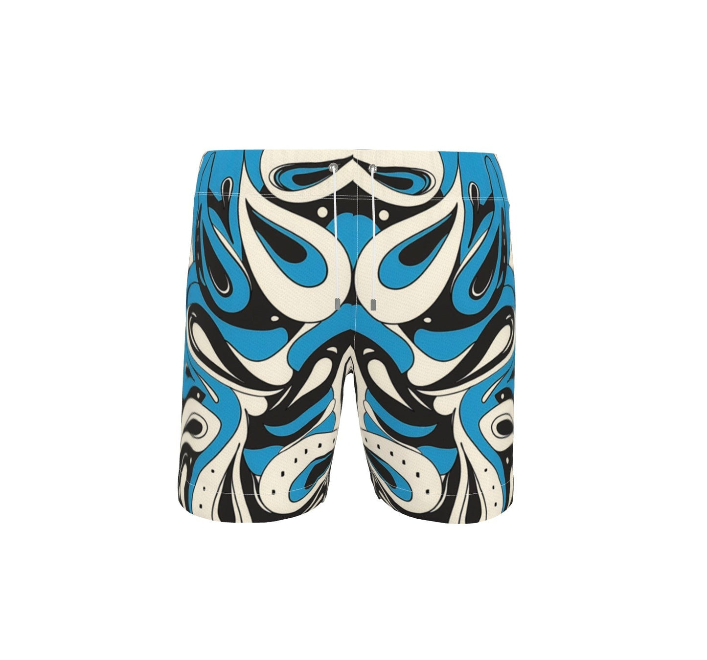 FEWR Active Swim Shorts - Blue Paisley