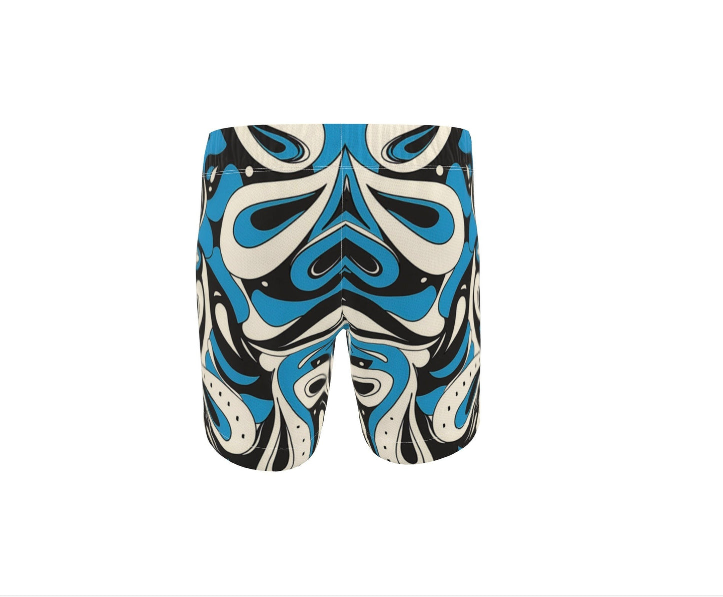 FEWR Active Swim Shorts - Blue Paisley