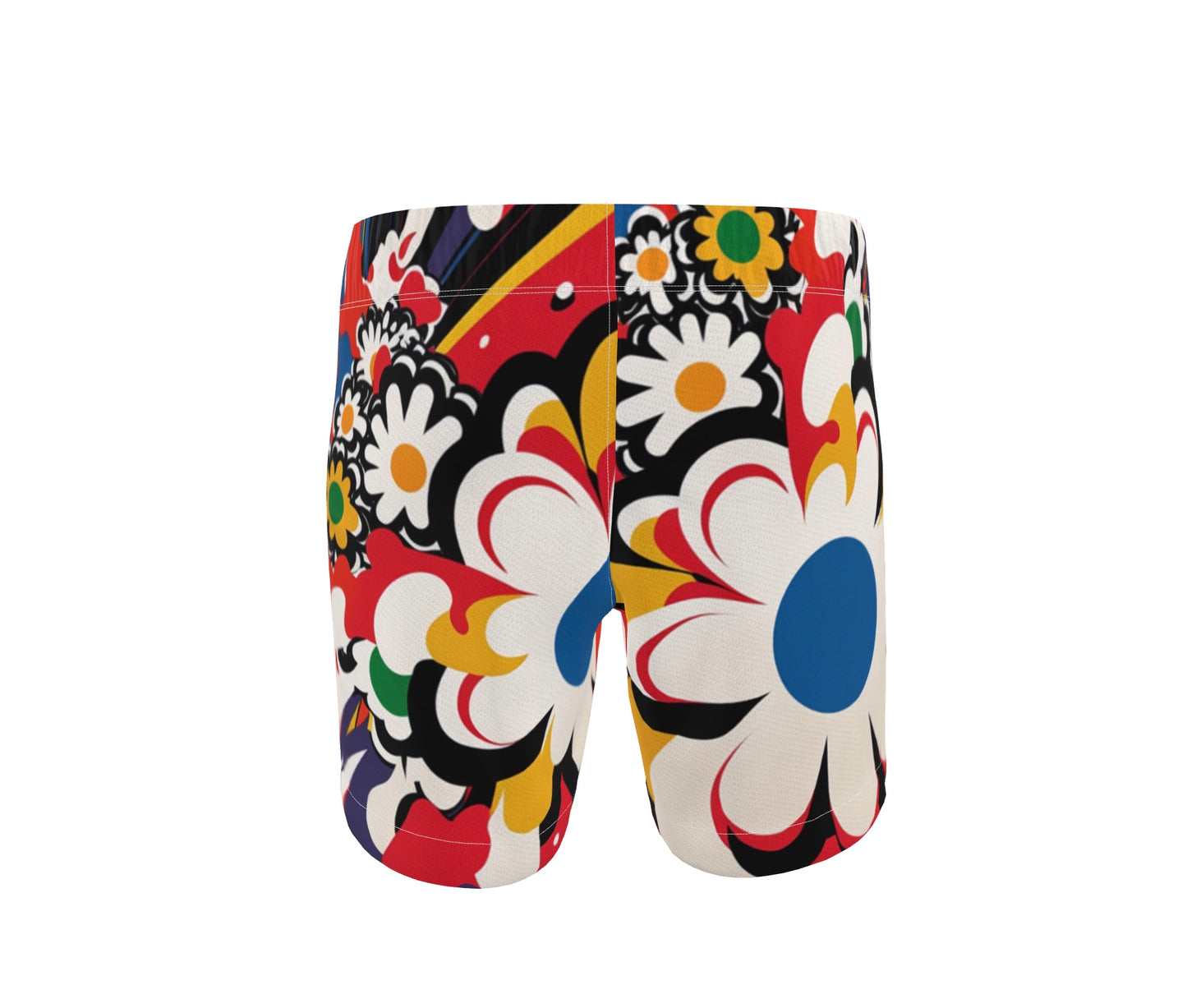 FEWR Active Flowerbomb Swim Shorts Red