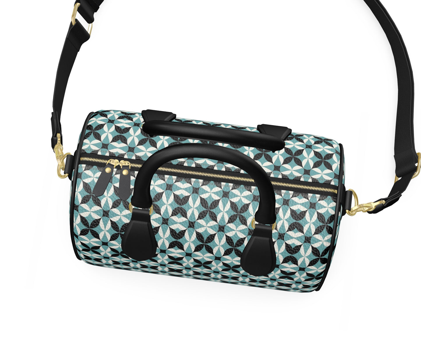 FEWR Mini Duffle Bag Bubble Nappa Leather - Romanesc