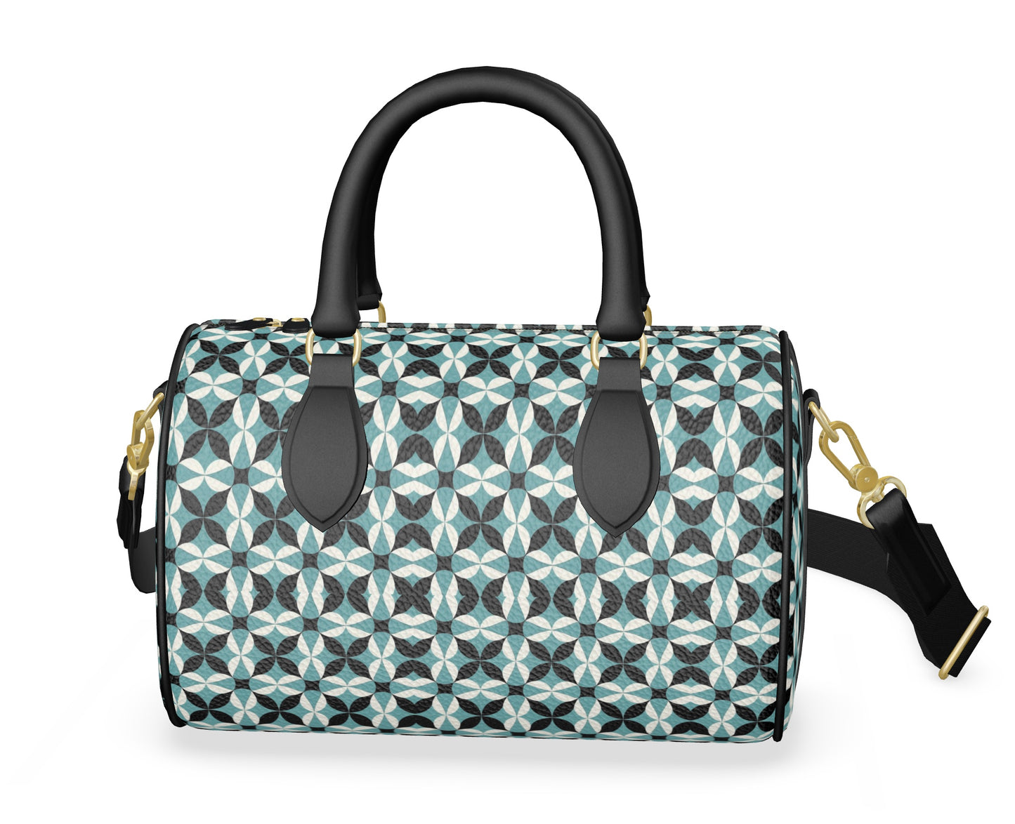FEWR Mini Duffle Bag Bubble Nappa Leather - Romanesc