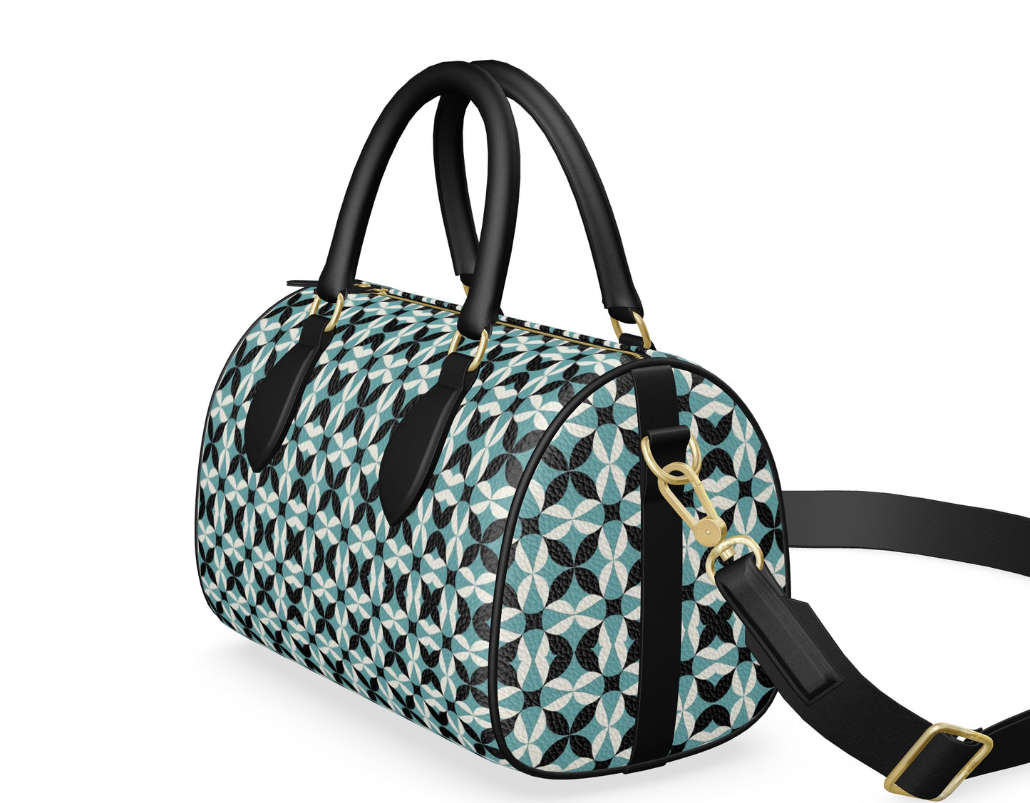 FEWR Mini Duffle Bag Bubble Nappa Leather - Romanesc