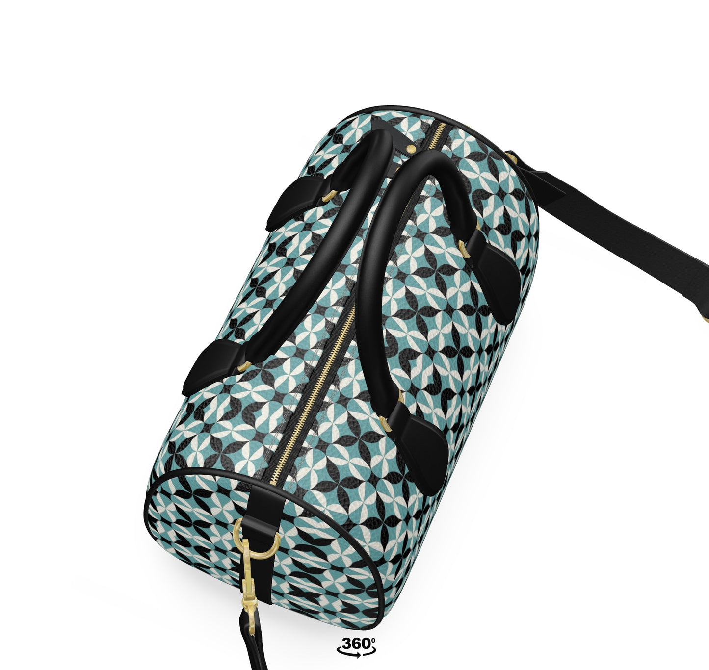 FEWR Mini Duffle Bag Bubble Nappa Leather - Romanesc