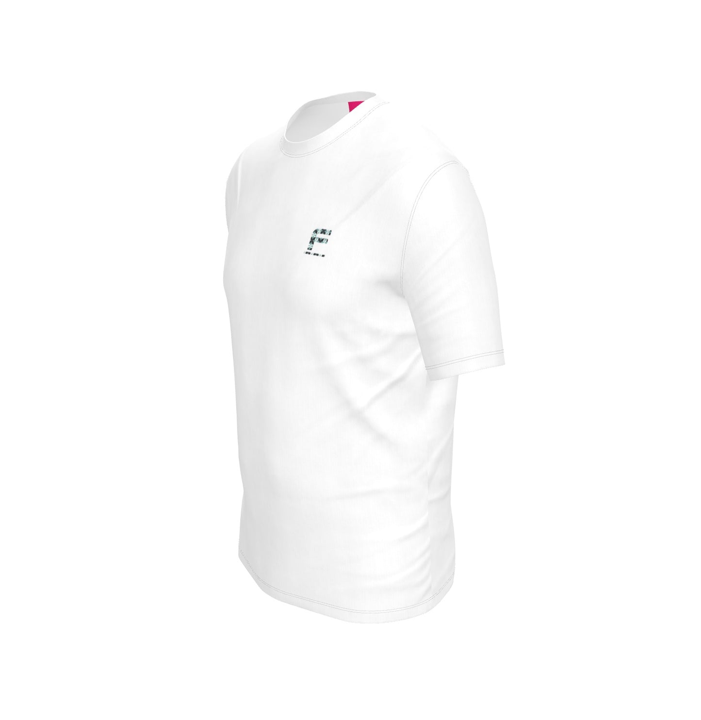 FEWR Mens White T-Shirt - Romanesc F Icon Front and Back