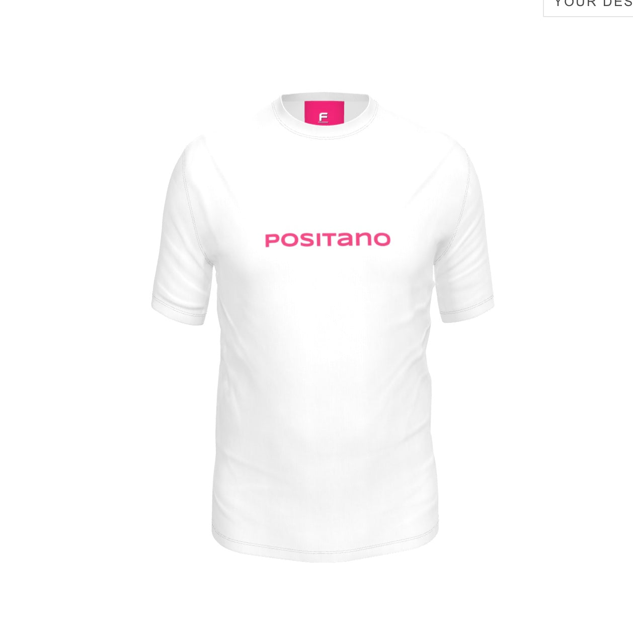 FEWR Mens White T-Shirt - Positano