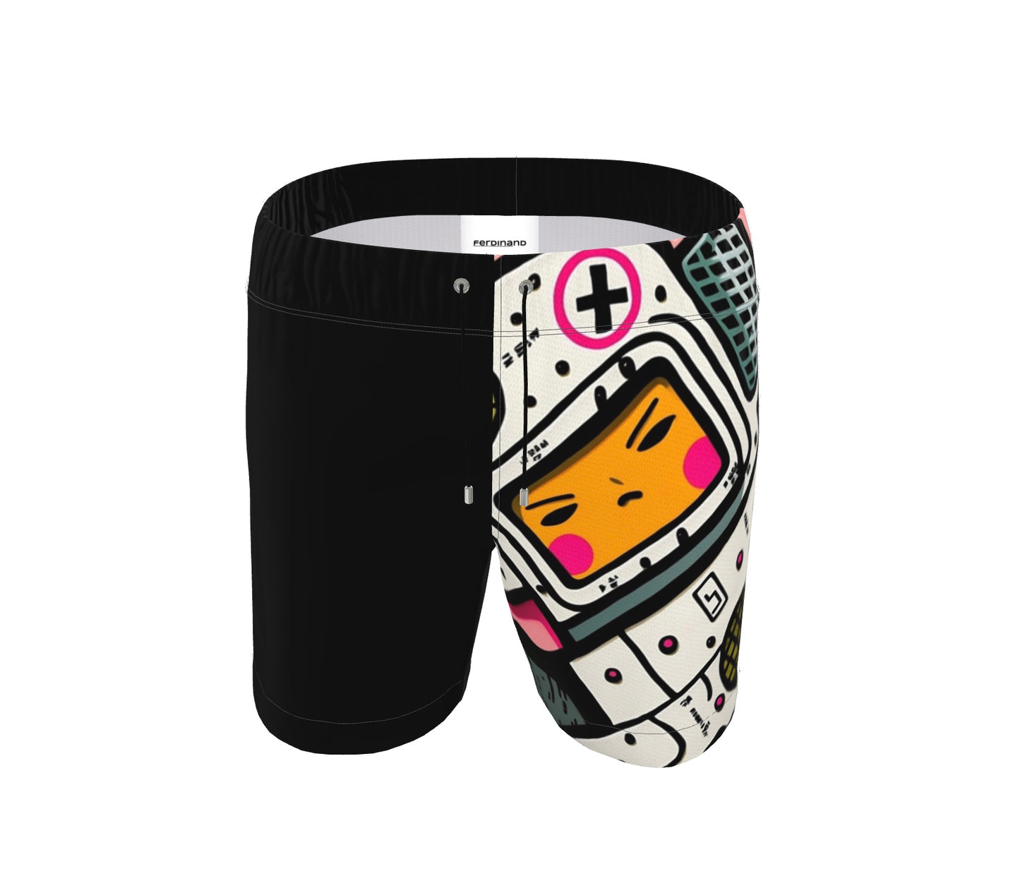 FEWR Active Black Swim Shorts - Bread Collection